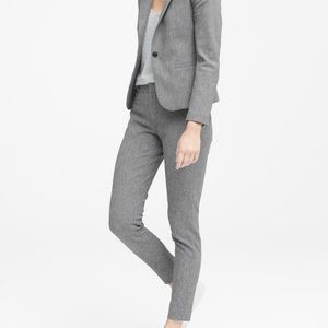 BR chambray blue Classic-Fit Textured Suit